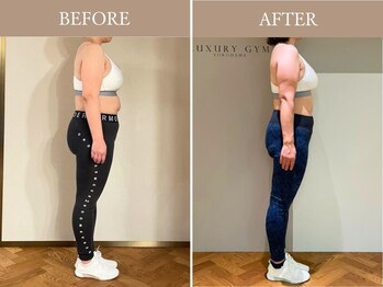 ラグジュアリージムヨコハマ 関内店(LUXURY GYM YOKOHAMA)/ダイエット成功【12ヶ月】