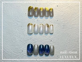 ネイルアンドアイラッシュ ルクソー ホテル日航福岡店(Nail&Eyelash LUXUEUX.)/【定額デザイン¥7700】