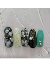 ナナズネイル 西小倉店(NANA's Nail)/Autumn・Winter　フラワー