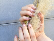 ネイルアンドアイラッシュ ヴィーナ フジグラン広島店(Vina)/ラメグラデーション