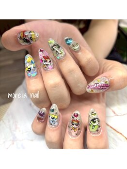 モレリア(morelia)/キャラクターネイル