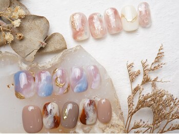 ナイスネイル 大森店(NICE NAIL)の写真/自店他店問わずオフ無料♪【フレンチ・グラデ・ワンカラー+ストーン¥4320/今月のトレンドネイル¥4990】