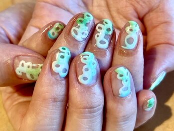 ブランシュ 藤沢(Blanche)/オーダーメイドネイル ミント