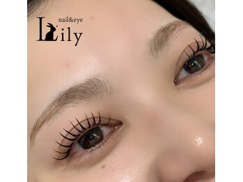 リリー 寝屋川公園店(Lily)の写真/【マツエクxパーマ】下がりまつ毛解消！アンドヘルシー80本 ¥9680～ワンランク上のアイデザイン♪