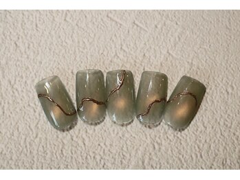 タビネイルズトウキョウ(tabi nails tokyo)/デザインネイル《シンプル》