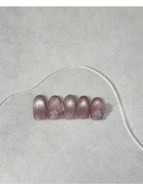 バラ　マグネットネイル