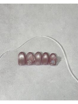 バラ マグネットネイル