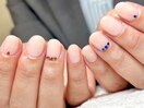 シンプル華やかネイル