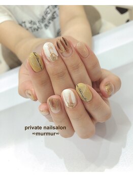 プライベート ネイルサロン マーマ(murmur)/秋カラーニュアンス