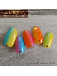 ８月monthly &nbsp;design No,10