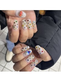 キャラクターネイル