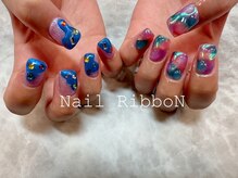 アイラッシュ アンド ネイル リボン 池袋店(RibboN)/ジェルやり放題¥12000