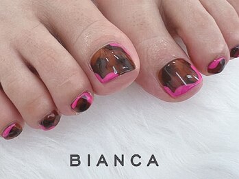 ビアンカマーレ 中野店(Bianca mare)/フットべっこうネイル