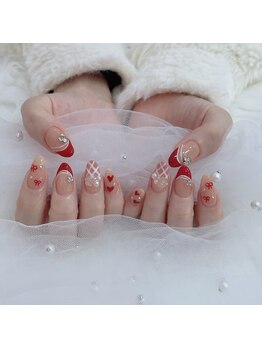 ベリール(Belire)/クリスマス☆ガーリーネイル
