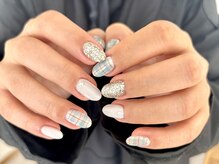 セレクト(Select)/落書きチェックネイル