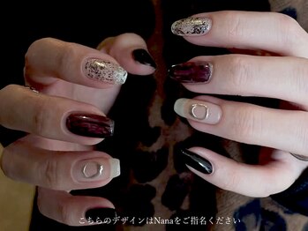 ネイル アトリエ フイユ イセサキ(Nail atelier Feuill isesaki)/Nana指名 ○ fast design full