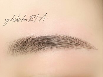 リア(RIA)の写真/【骨格,雰囲気から見極める似合わせ美眉☆】形を整えながら,濃さも自然に調整♪理想の黄金比のバランスに◎