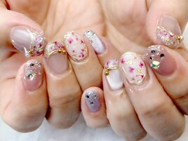 押し花ネイル【持ち込み】西川口