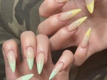 サリーネイルラボ(Sully Nail Lab)/２色フレンチ