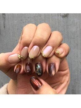 ハラジュクネイルズ(harajukunails)/ニュアンスやり放題｜90分