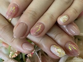 【高】シンプルニュアンスネイル