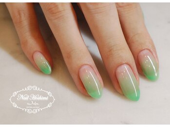 ジュジュ(Juju)/透け感グリーンのグラデーション