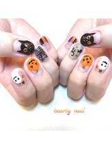 ハーティーネイル hearty nail 溝の口店/ハロウィンネイル