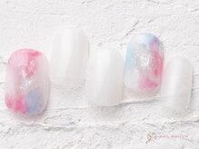 ネイルメゾン 池袋店(NAIL MAISON)/ニュアンスシェルマーブル￥8050