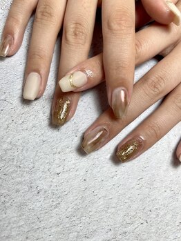 アンドエミニー エン ラボーテ(& EMINY 艶 la beaute)/ニュアンスネイル