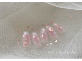 桜ネイル・春・お花・入学式