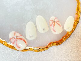 ミラーリボンネイル