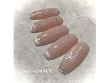 ネイルサロン ミルク(nail salon Milk)の雰囲気（毎月ハイセンスなデザインをどんどん追加♪マグネットデザイン等）