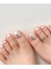 平日9時カラ17時まで【FOOT】ワンカラー50分¥4000