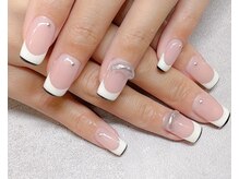 ルアナ(Luana.)/Wフレンチ×リングネイル