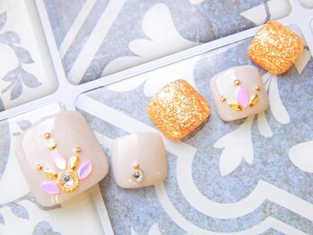 ネイルサロン ドルチェネイル 柏店(Dolce.Nail)/フットデザインコース☆足湯付き