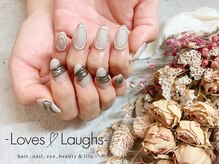 スリーラッシュアンドエルフネイル 折尾浅川店(threelash&elf.nail)/【パラジェル】個性派ニュアンス