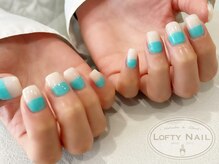 ロフティーネイル 駒川店(Lofty Nail)/2カラーフレンチ