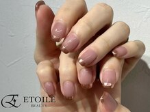 エトワールビューティー(ETOILE BEAUTY)/フレンチミラーネイル