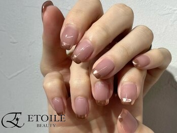 エトワールビューティー(ETOILE BEAUTY)/フレンチミラーネイル