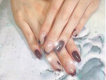 ハッピービューティー(Happy Beauty)/長さだしデザインネイル