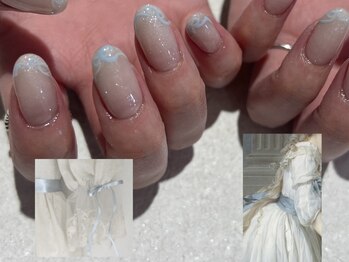 ネイルサロン プルミエール 錦糸町店(premiere)/リボンネイル