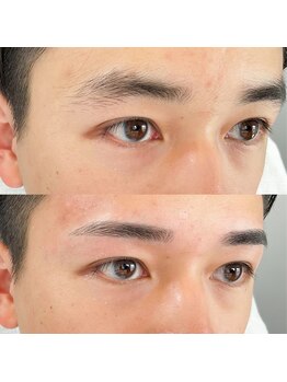 アンドスリー 原宿 表参道店(And Three)/優しめ平行眉