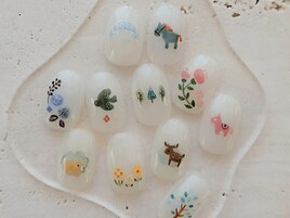 優しい水彩art4本course