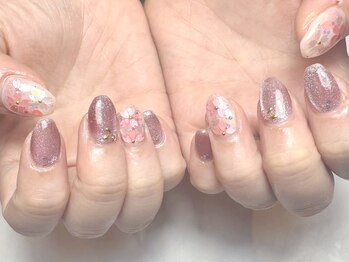 【定額】春×桜ネイル