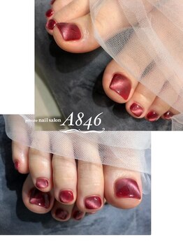 エーハチヨンロク(A846)/footマグネット