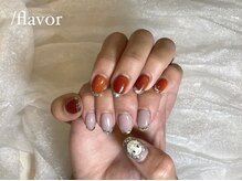 スラッシュフレーバー(/flavor)/ガラスフレンチ☆イラスト☆