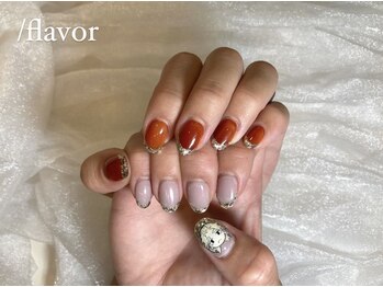 スラッシュフレーバー(/flavor)/ガラスフレンチ☆イラスト☆