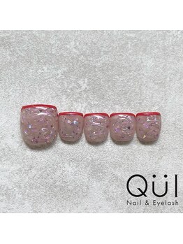 クワイ(Qui)/春夏秋冬　キラキラネイル