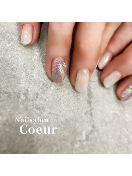 ネイルサロン クール(Nailsalon Coeur)/マーメイドネイル