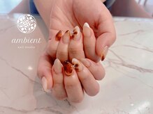 ネイルスタジオ アンビエント 表町店(Nail Studio ambient)/べっ甲ネイル
